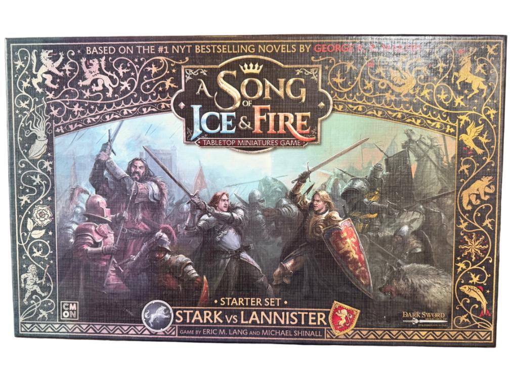 Song of Ice & Fire Miniatures Game Starter Stark Lannister, ., Overige soorten, Ophalen of Verzenden, Zo goed als nieuw