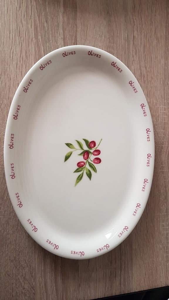 Van cleef clayre &amp; eef ovale borden, Huis en Inrichting, Keuken | Servies, Ophalen of Verzenden, Zo goed als nieuw, Bord(en)