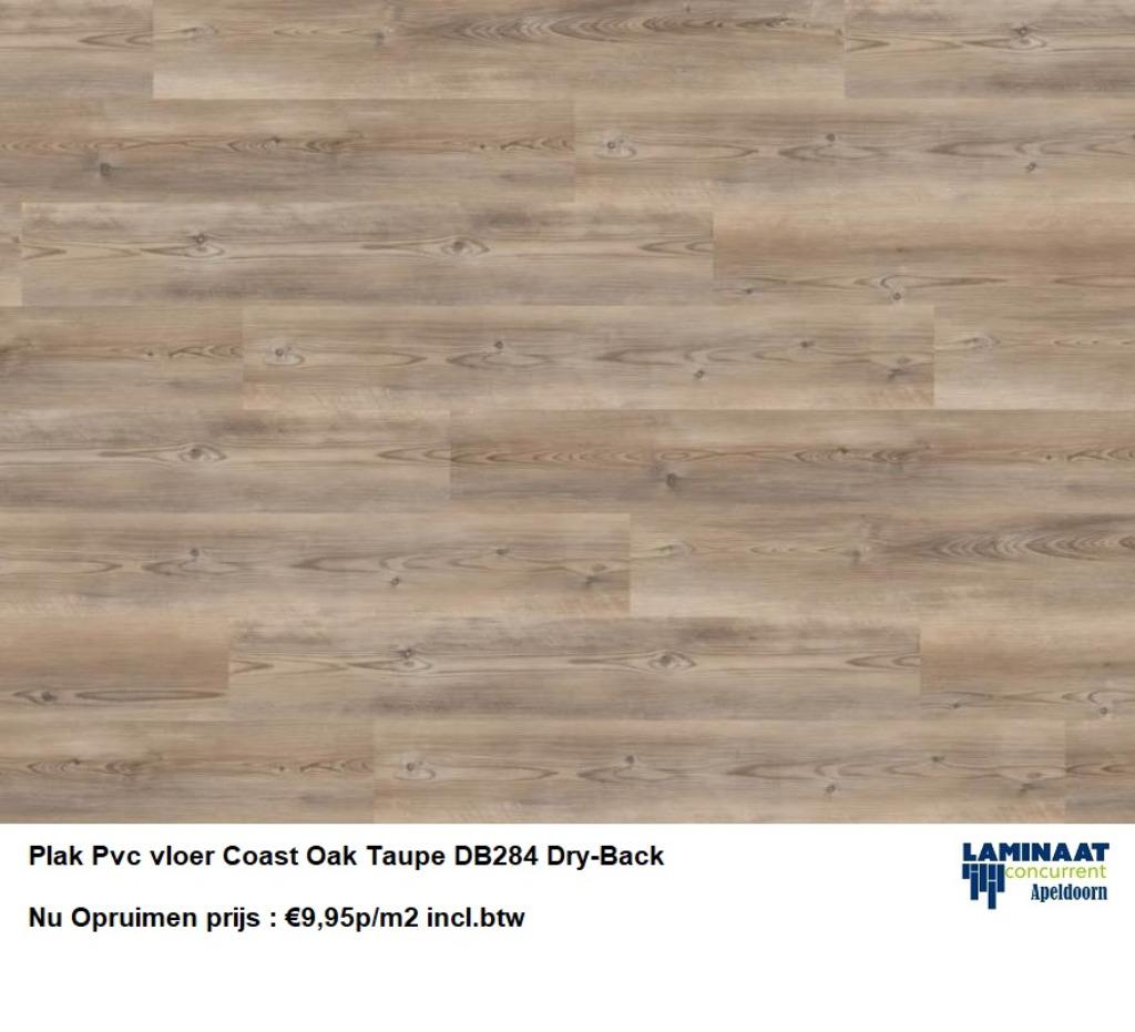 Goedkoop Pvc Plak Keuze uit 7 X Kleur v.a €9,95p/m2 Dry-Back, 75 m² of meer, Nieuw, Ophalen of Verzenden, Laminaat