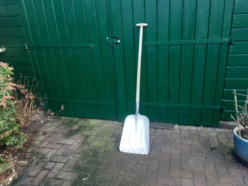 Aluminium schep, Ophalen of Verzenden, Zo goed als nieuw