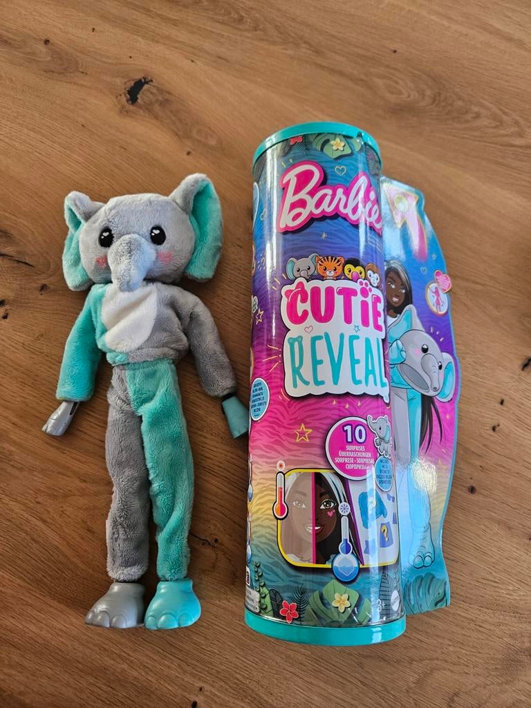 Barbie Cutie Reveal, Kinderen en Baby's, Speelgoed | Poppen, Ophalen of Verzenden, Zo goed als nieuw, Barbie