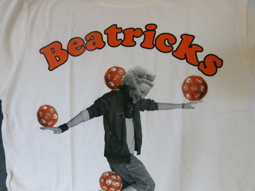 KONINGSDAG :: T-shirt "BEATRICKS" (Beatrix) - Nieuw, Wit, Nieuw, Overige maten, Ophalen of Verzenden