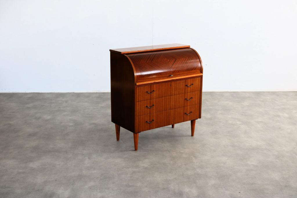 vintage secretaire | bureau | kast | jaren 60 | Zweeds, Gebruikt, Verzenden, ., .