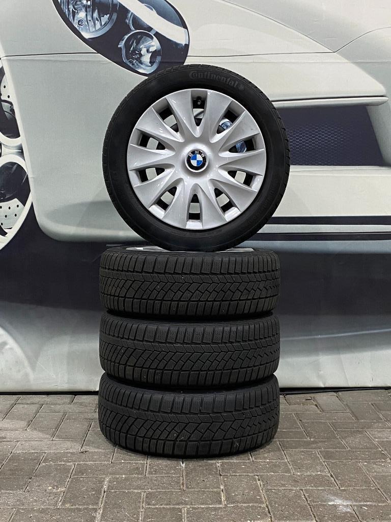 BMW 1 serie | originele winterset met continental, Auto-onderdelen, Banden en Velgen, Ophalen, Gebruikt, 16 inch, Banden en Velgen