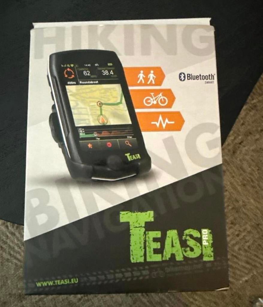 Fietscomputer/GPS Teasi Pro, Verzenden, GPS, Gebruikt