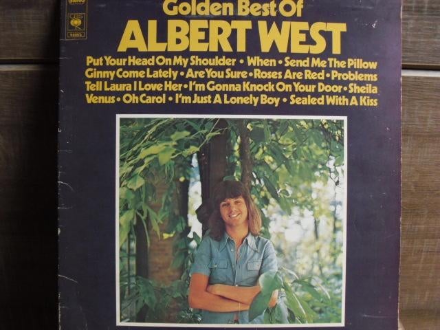 Albert West "Golden Best of" LP, Cd's en Dvd's, Vinyl | Pop, Complilatie, Gebruikt, Ophalen of Verzenden, 12 inch
