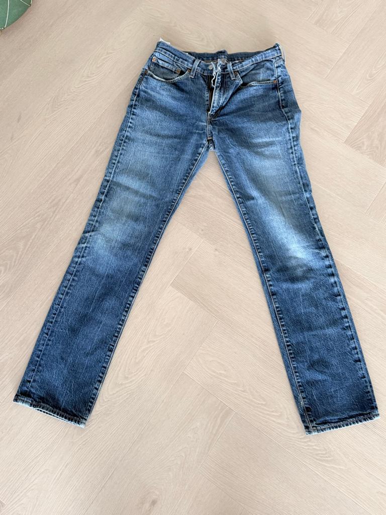 Levi's 514 spijkerbroek W31 L34, Ophalen of Verzenden, Gedragen, Blauw, W32 (confectie 46) of kleiner
