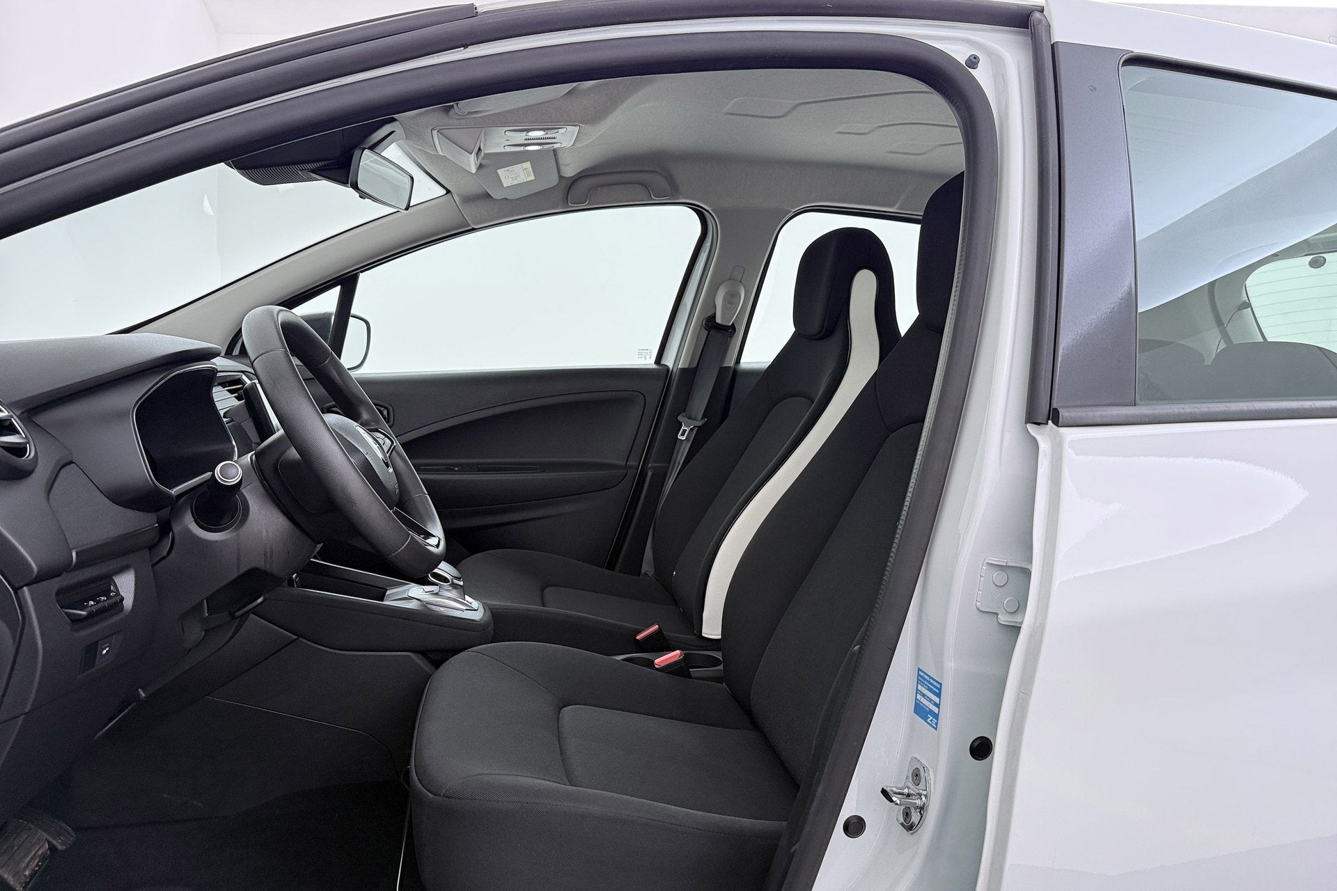 Renault ZOE R110 Life 52 kWh (ex Accu) | 58.000 KM! | 91% SO, Auto's, Gebruikt, Zwart, Wit, 385 km