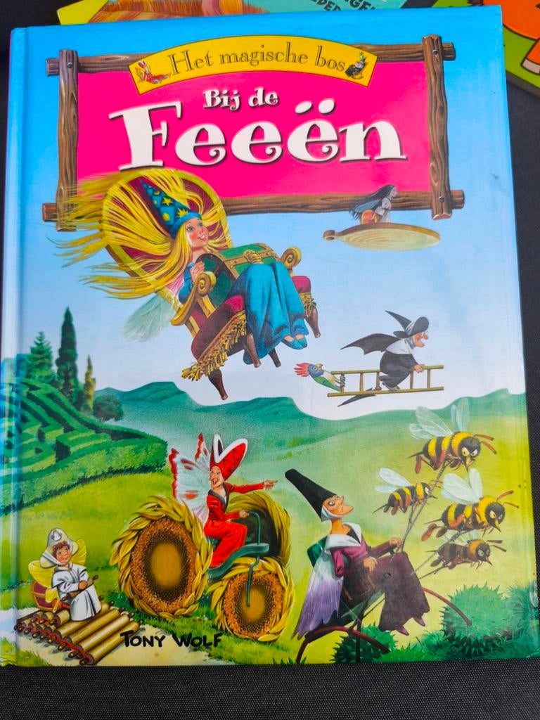 Bij de FeeënStap binnen in de betoverende wereld, Ophalen of Verzenden, Zo goed als nieuw, Sprookjes
