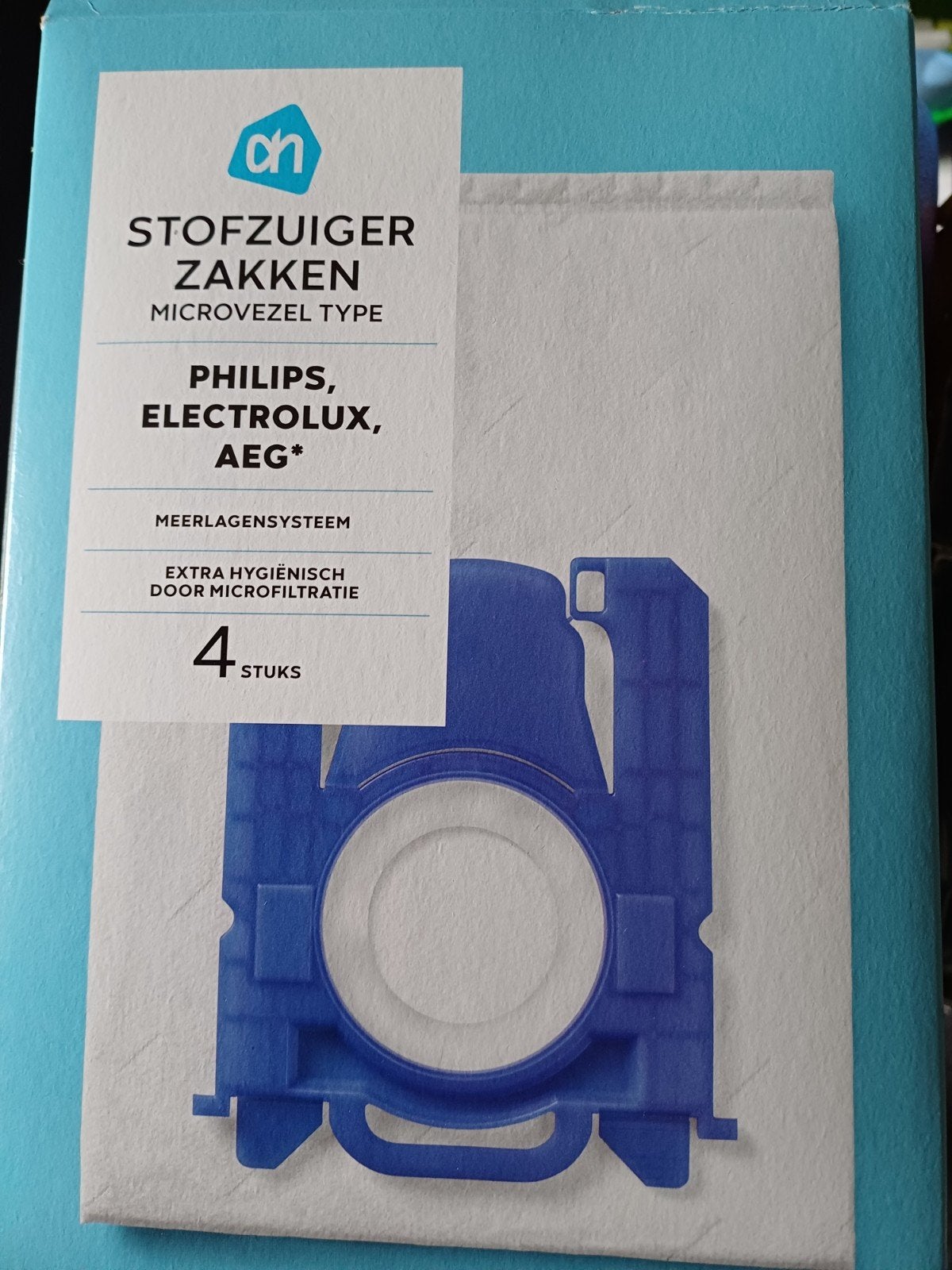 AH Stofzuigerzakken Microvezel Type Philips Electrolux AEG, Stofzak, Philips, Overige typen, Nieuw