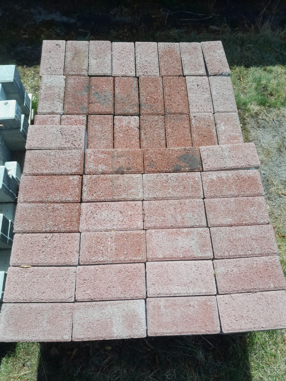 Betonklinkers bkk 8cm Kleur rood nieuw, Tuin en Terras, Tegels en Klinkers, Ophalen, Nieuw, Beton, Klinkers