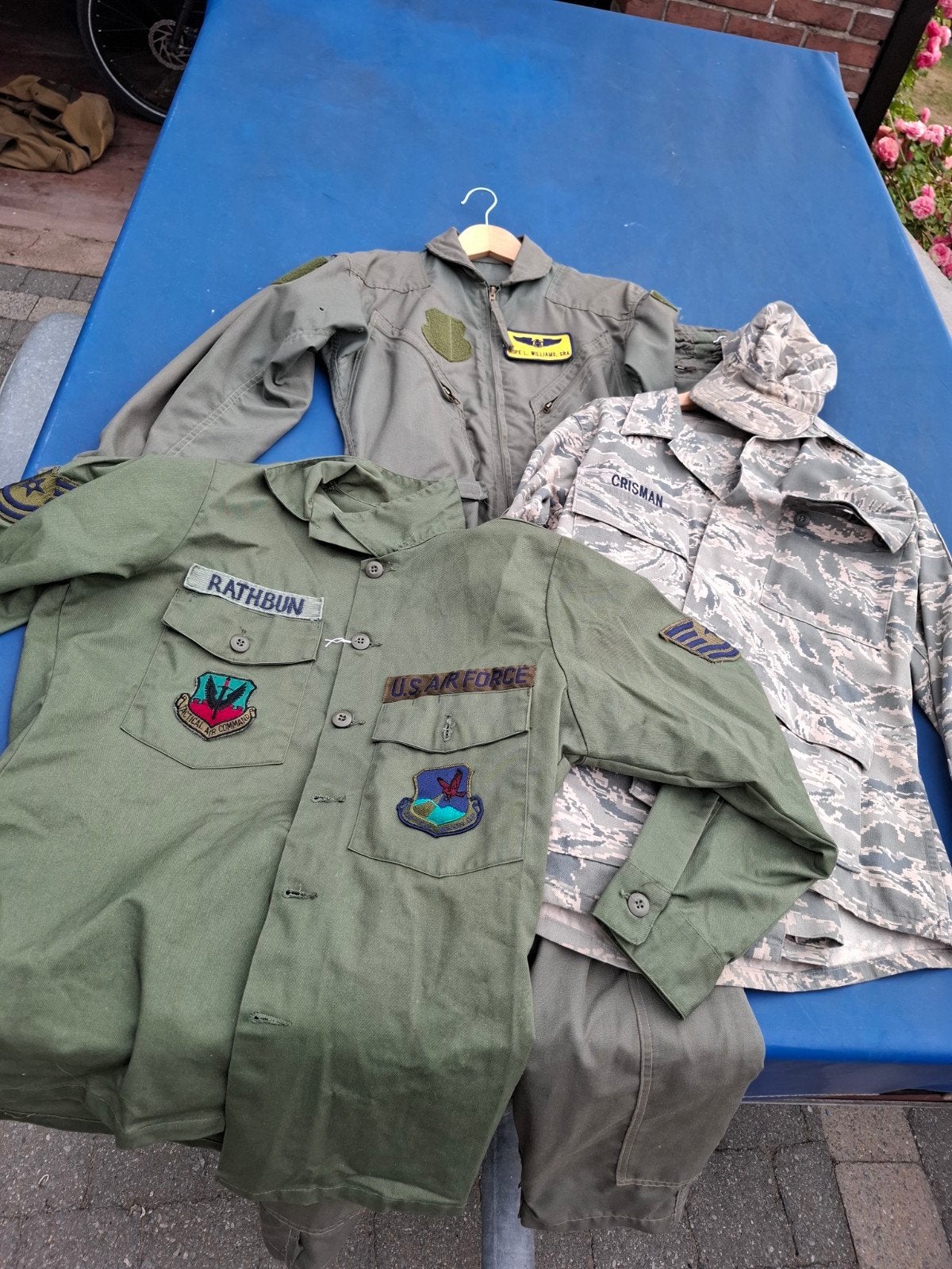 lot Us Air force, Ophalen of Verzenden, Luchtmacht, Amerika, Kleding of Schoenen