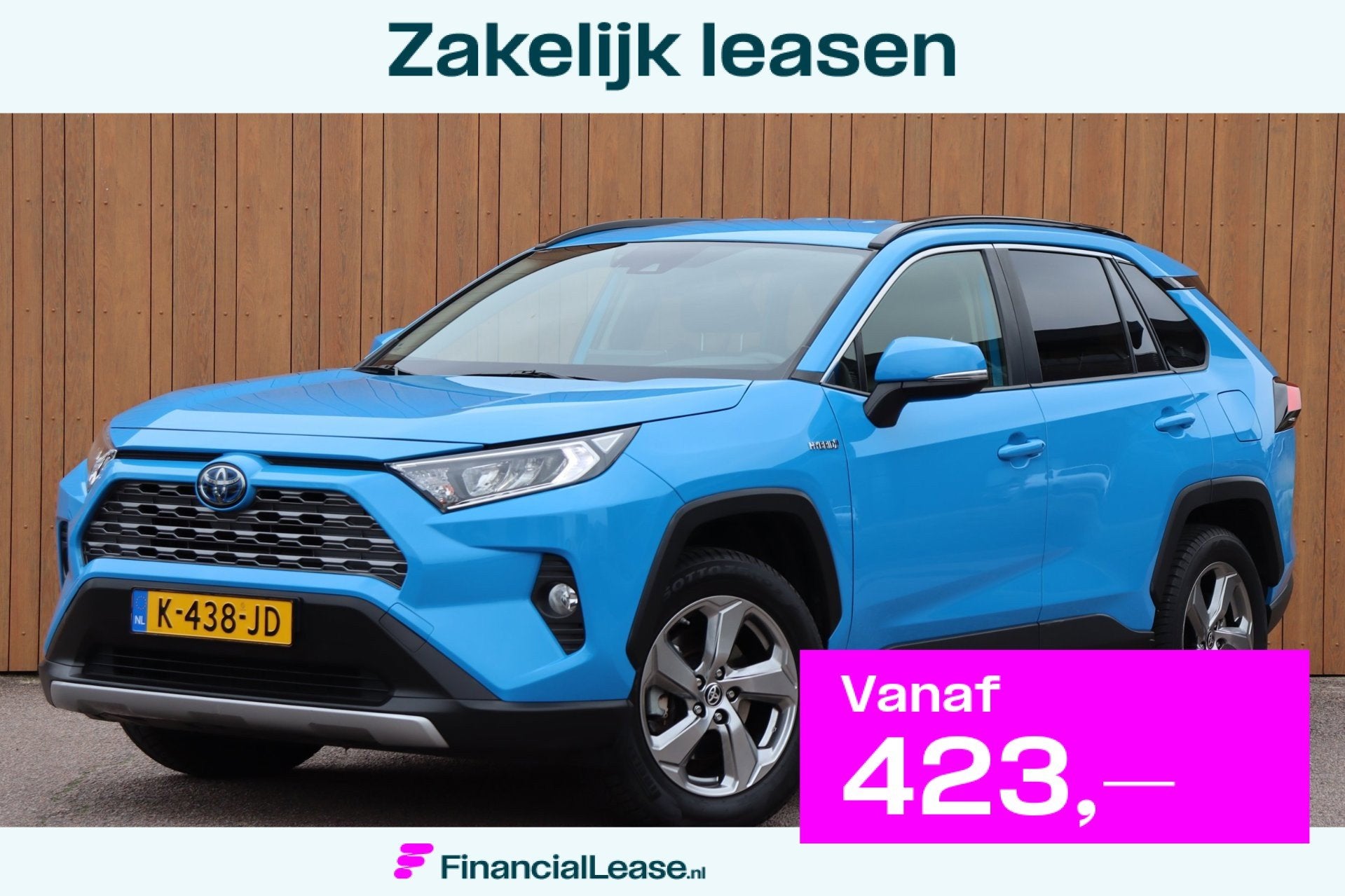 Toyota RAV4 2.5 Hybrid AWD Dynamic orgNL camera trekhaak el., Automaat, 12 maanden, Stof, Gebruikt