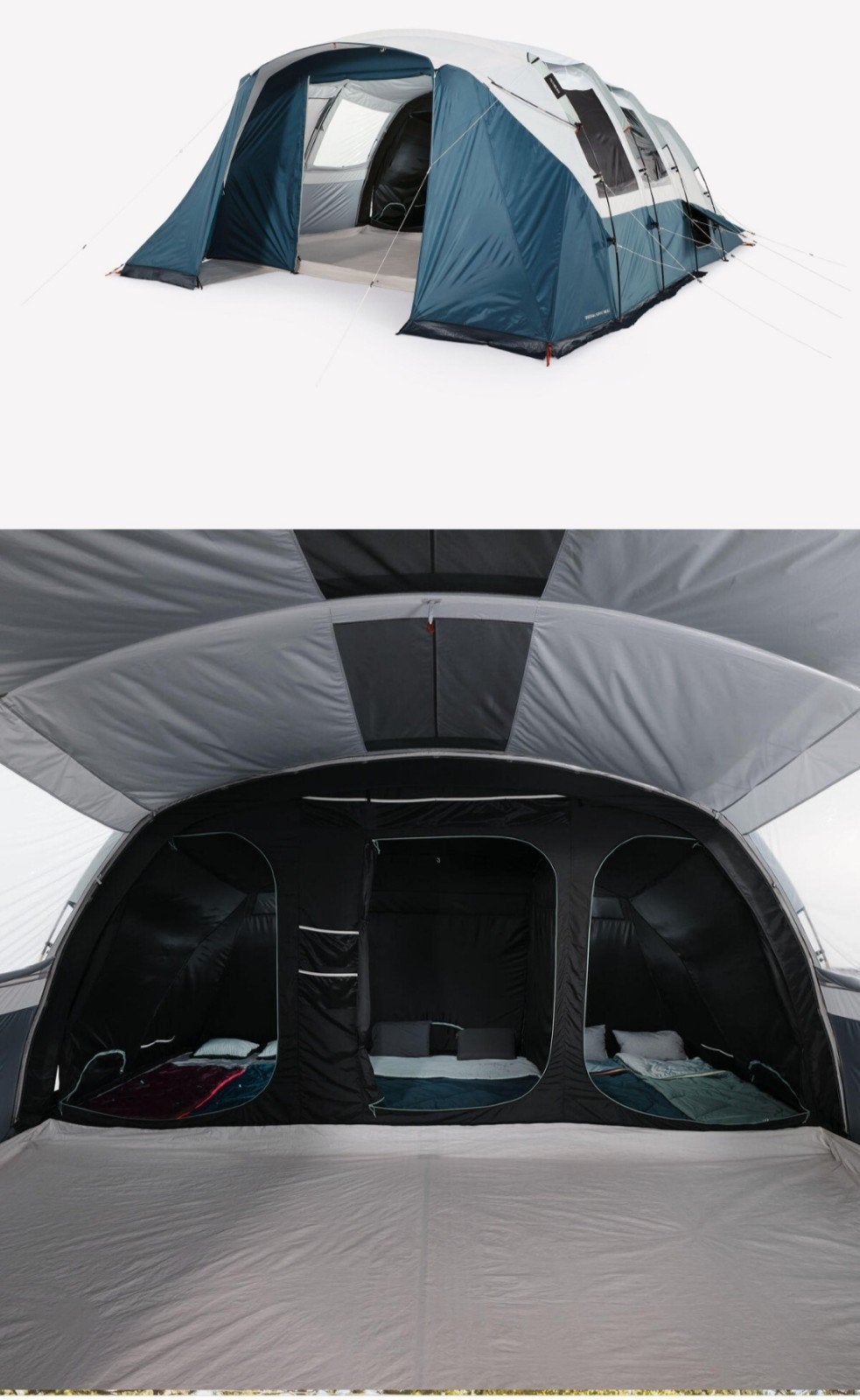 6 persoons tent Echt als nieuwe, Caravans en Kamperen, Tenten, Ophalen, Nieuw, Tot en met 6
