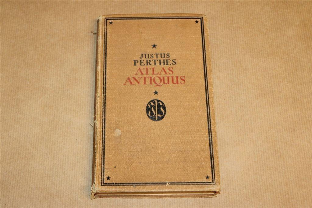 Jiustus Perthes Atlas Antiquus - Circa 1910, Boeken, Gelezen, Ophalen of Verzenden, Landkaart, 1800 tot 2000