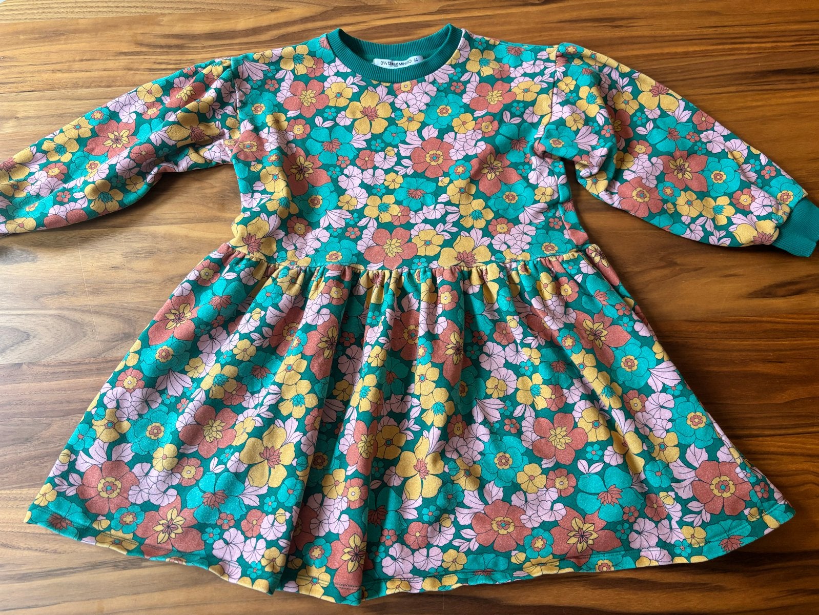 Mingo Kids Winterjurk Maat 134 (6-8 jaar) - Zo goed als nieu, Ophalen of Verzenden, Zo goed als nieuw, Meisje, Jurk of Rok