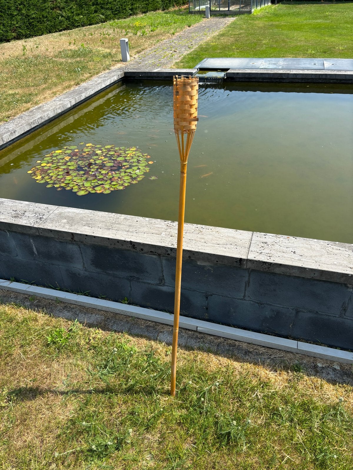 20x Bamboe Tuinfakkel - Sfeervolle Verlichting voor Buiten, Tuin en Terras, Ophalen, Gebruikt