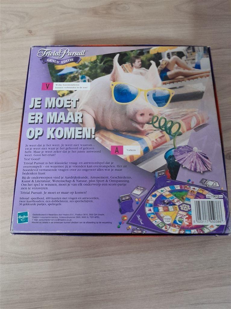 Trivial pursuit genus editie - s1931, Verzenden, Zo goed als nieuw