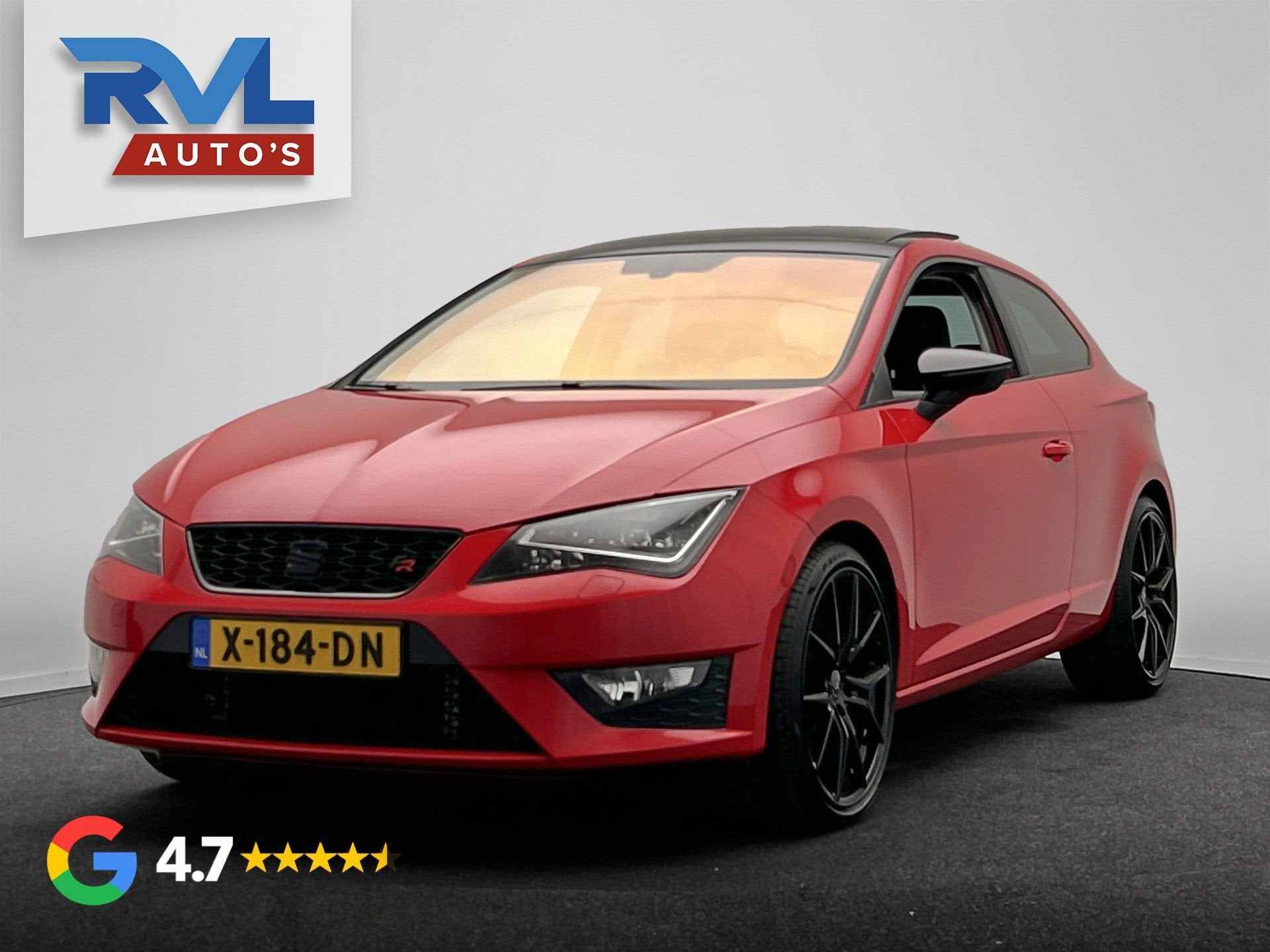 Seat Leon SC 1.8 TSI FR Business 180PK | Panoramadak | Stoel, Auto's, Seat, Gebruikt, 4 cilinders, Leon, Leder en Stof