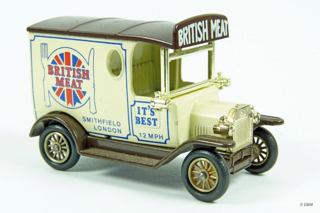 Ford Model T Van 1920, British Meat - Lledo, Days Gone, Ophalen of Verzenden, Nieuw, Bus of Vrachtwagen