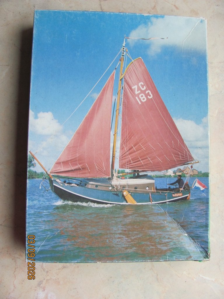 VINTAGE 1000 pcs ELDORADO Zeilschip PUZZEL foto ZEESCHOUW, Ophalen of Verzenden, 500 t/m 1500 stukjes, Gebruikt, Legpuzzel