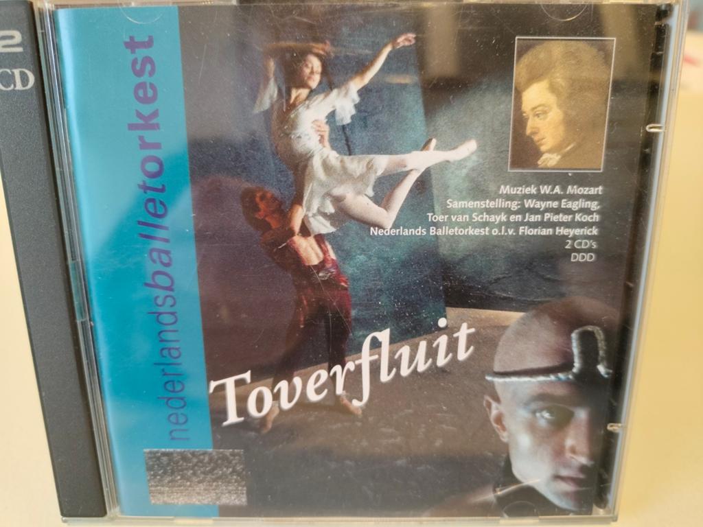 Nederlands Balletorkest - Toverfluit (Mozart) 2 CD's, Ophalen of Verzenden, Classicisme, Gebruikt, Orkest of Ballet