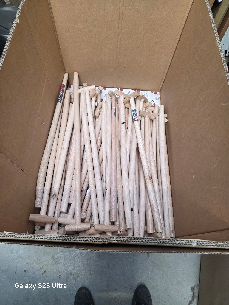 partij schopstelen, Tuin en Terras, Hand-tuingereedschap, Ophalen, Nieuw