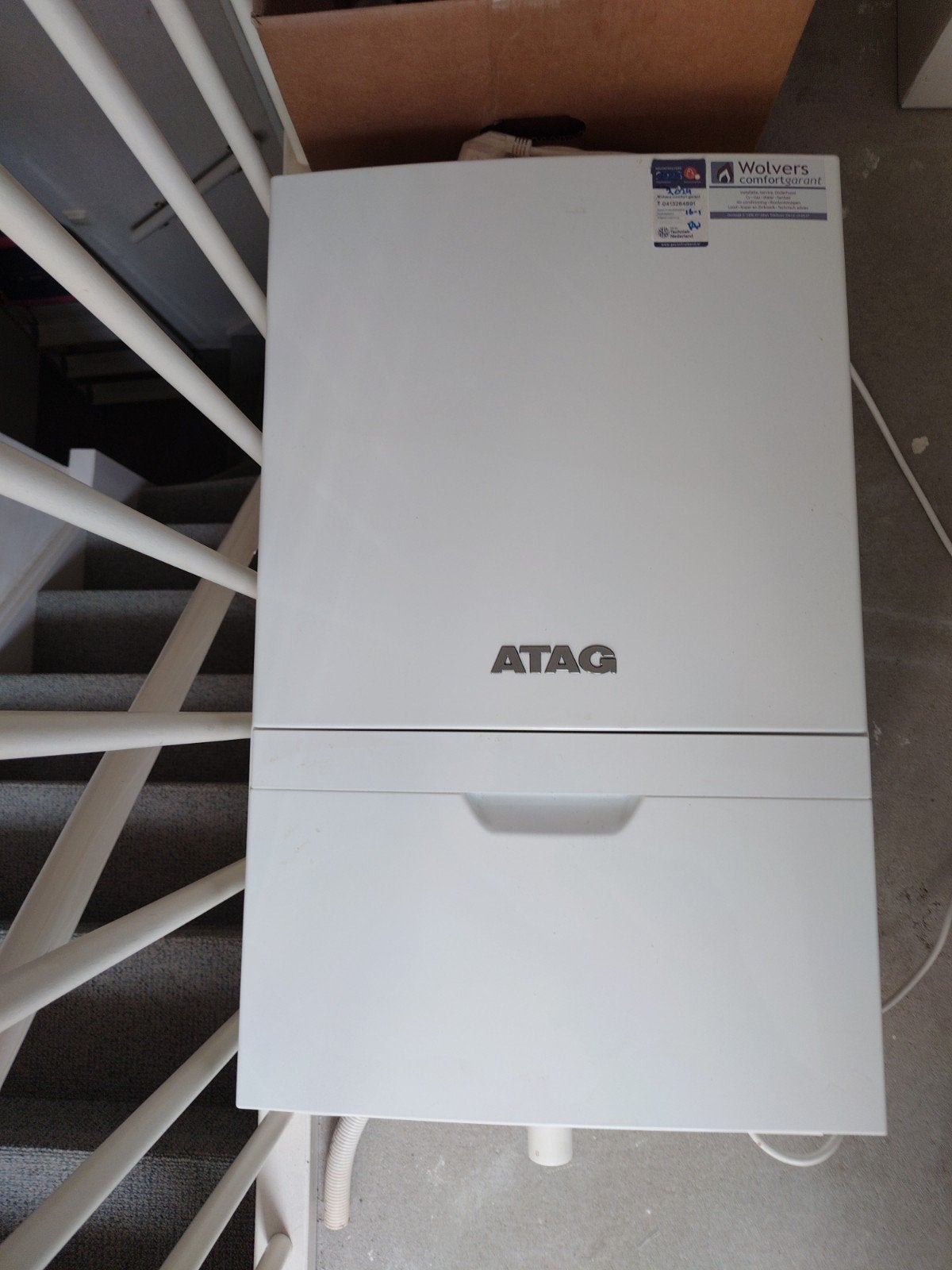 ATAG CV-ketel - TY28E, Ophalen, Hoog rendement (Hr), Cv-ketel of Combi-ketel, Zo goed als nieuw