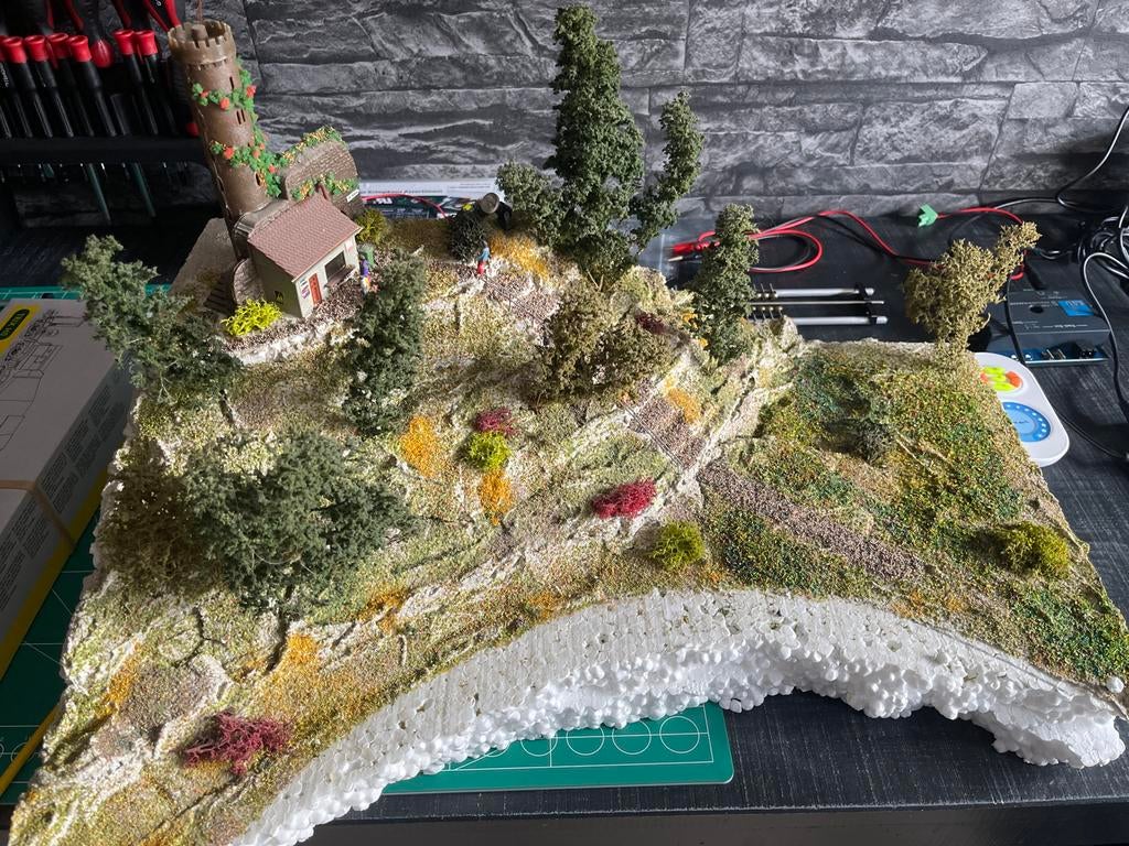 Stukje berg voor modelspoor, Ophalen, Gebruikt, Natuur, Overige merken