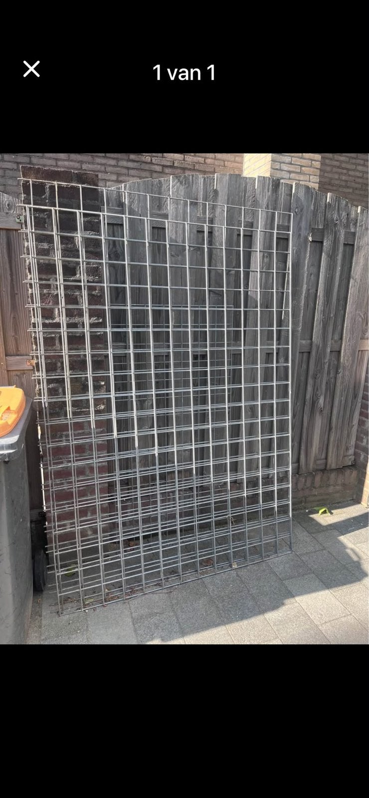 Betongaas netten, Tuin en Terras, Gaas en Draad, Ophalen of Verzenden, Gebruikt, Minder dan 10 meter