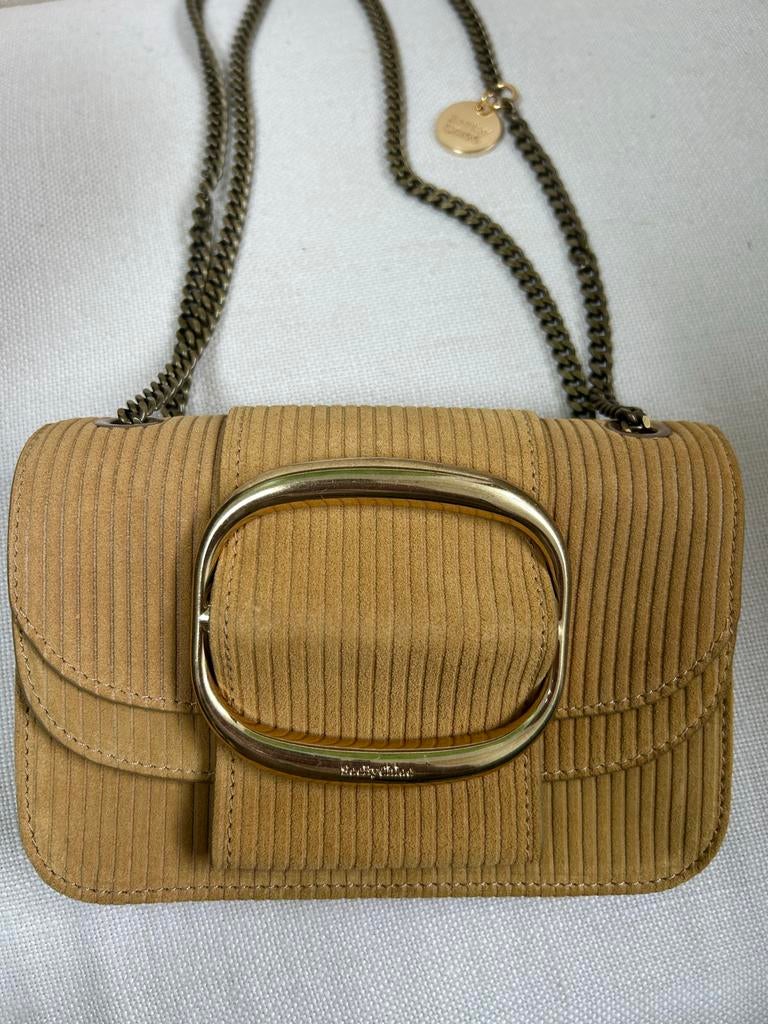 Nieuwe See by Chloé Hopper schoudertas, Sieraden, Tassen en Uiterlijk, Tassen | Damestassen, Ophalen of Verzenden, Nieuw, Bruin