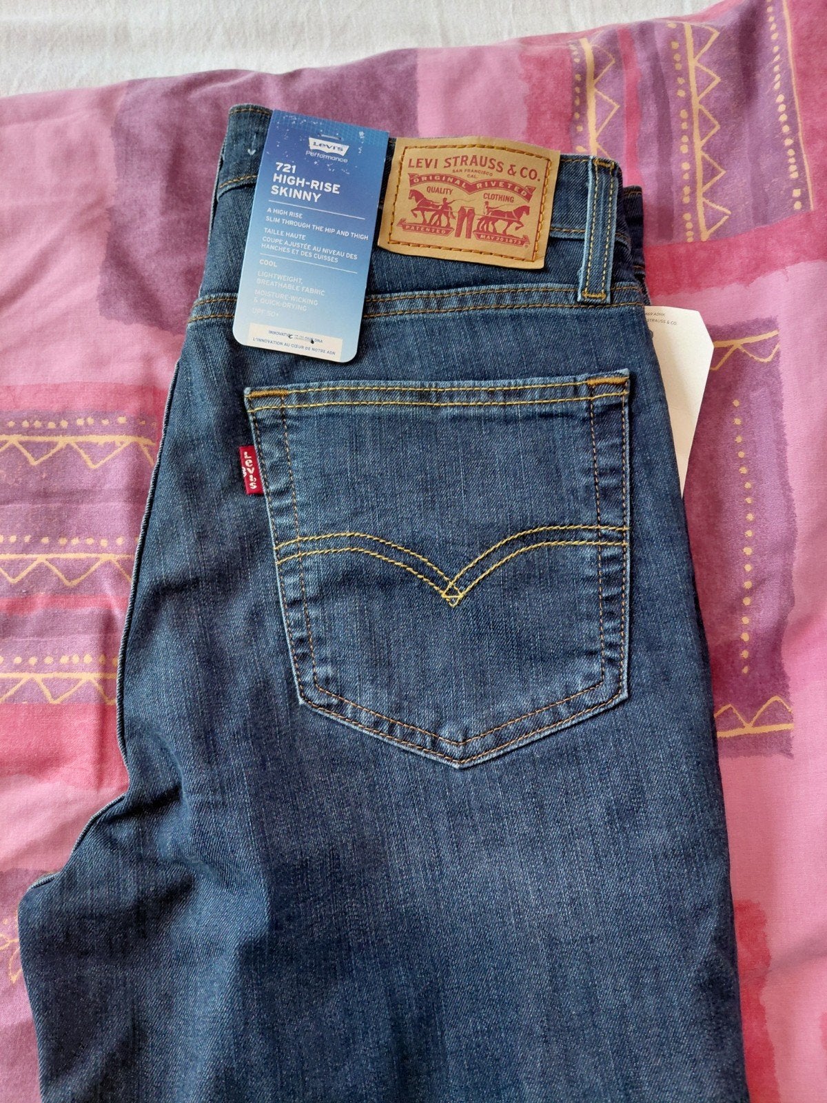 Nieuwe Levi's 721 High-Rise Skinny Jeans W29 L30, Ophalen of Verzenden