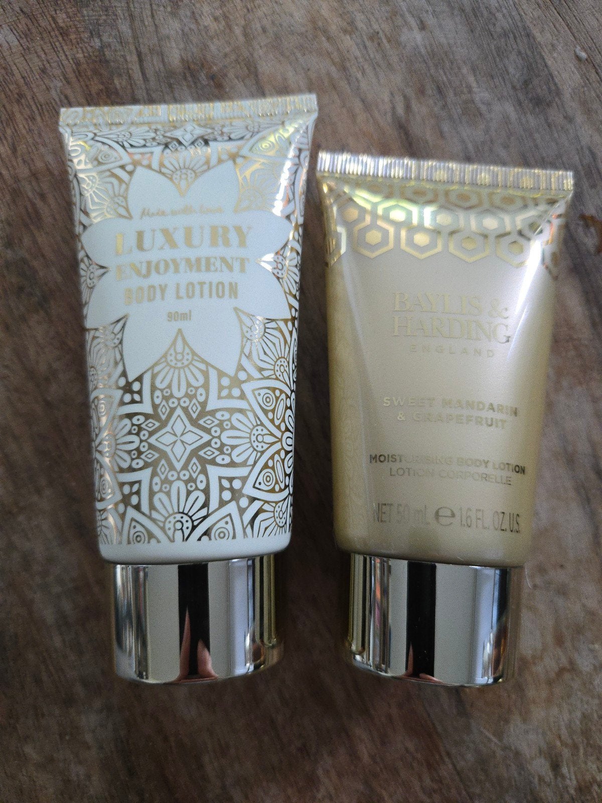 Luxe Bodylotion Set - Baylis & Harding & Luxury Enjoyment, Bodylotion, Crème of Olie, Onbekend, Nieuw, Ophalen of Verzenden