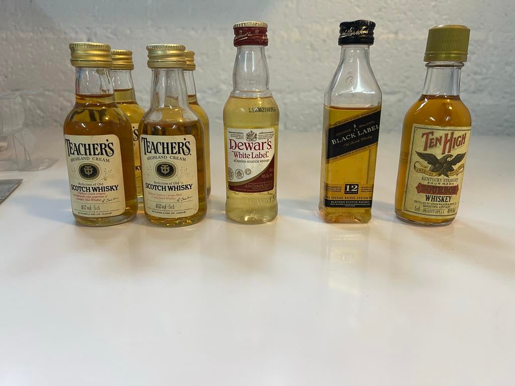 Whisky Miniatuurflesjes Collectie - Diverse Merken, Ophalen of Verzenden, Nieuw