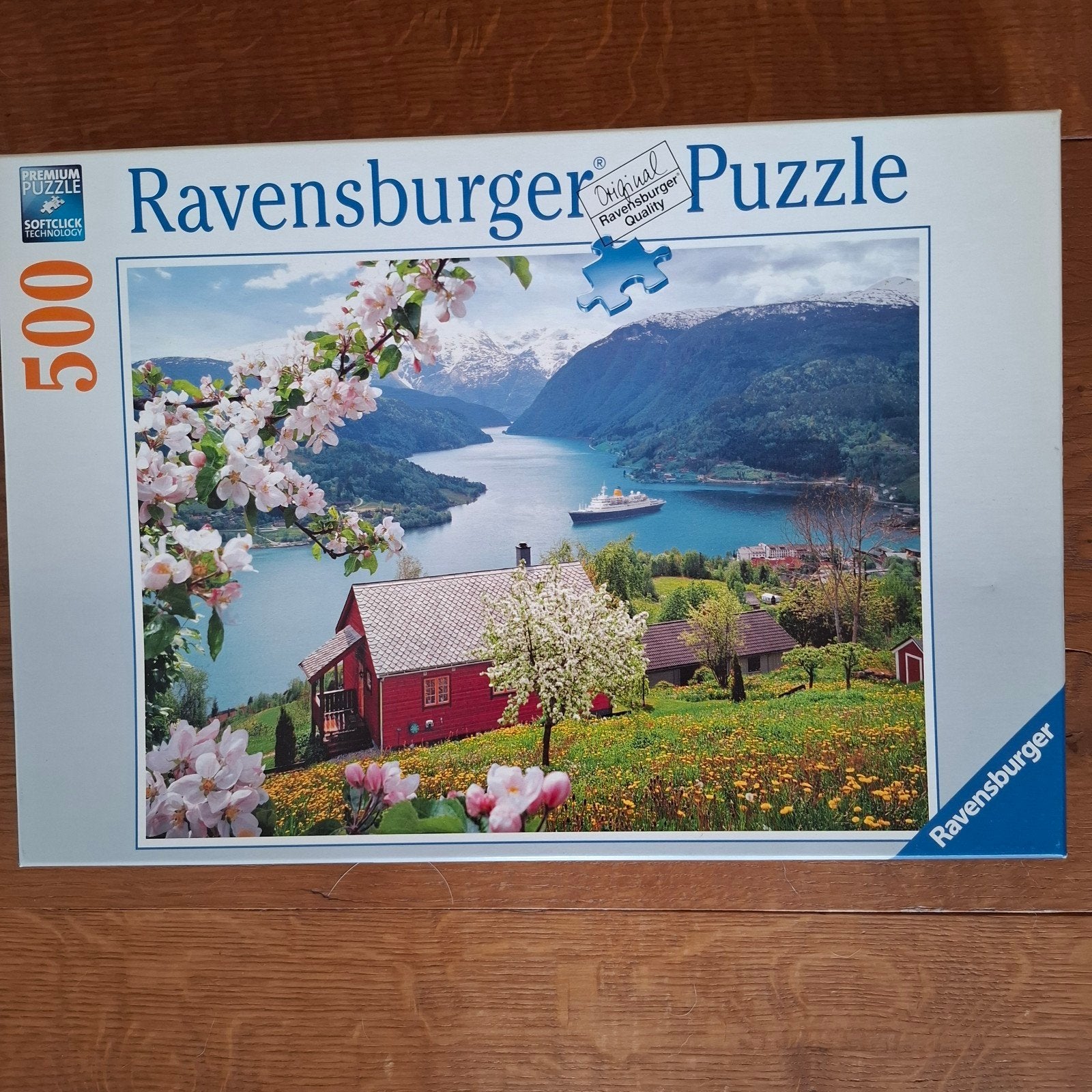 Puzzel ravensburger Scandinavië, Hobby en Vrije tijd, Denksport en Puzzels, Ophalen, 500 t/m 1500 stukjes, Zo goed als nieuw, Legpuzzel