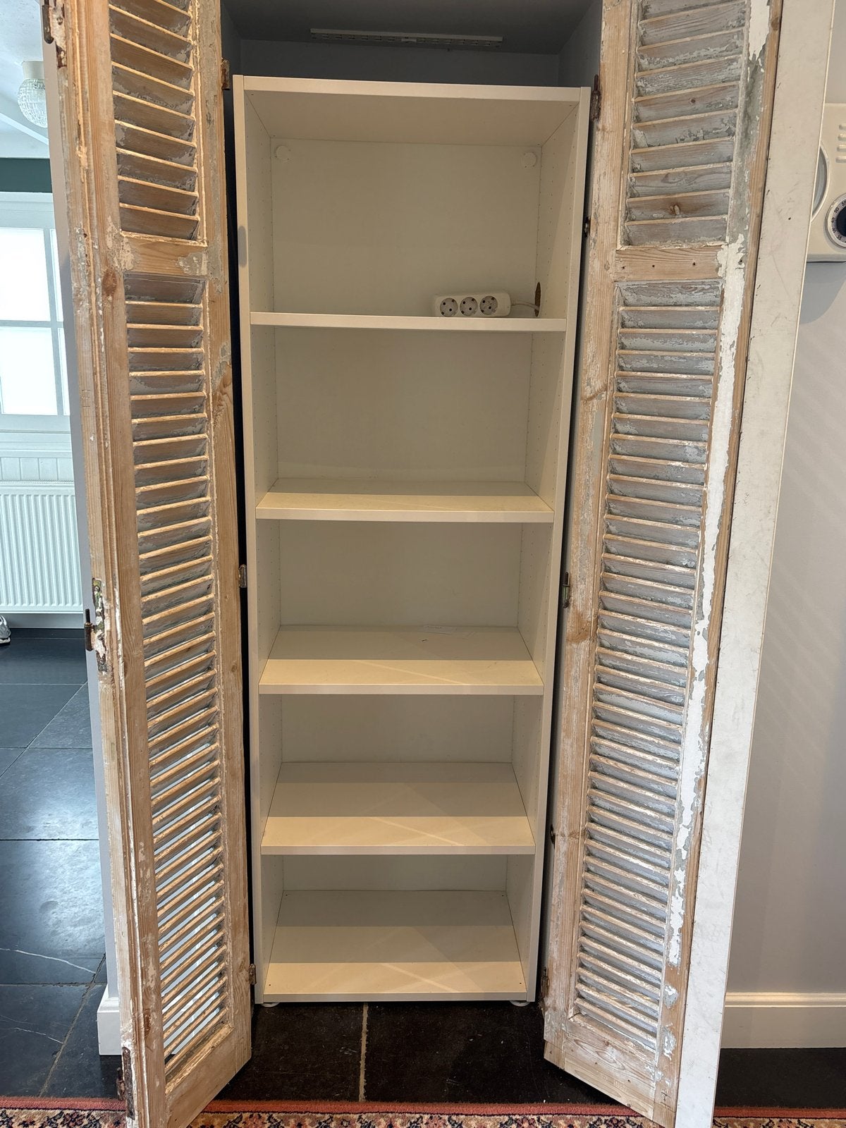 Platsa Witte IKEA Kast met planken 60x40x180 cm, Ophalen, Gebruikt, 50 tot 100 cm, 150 tot 200 cm
