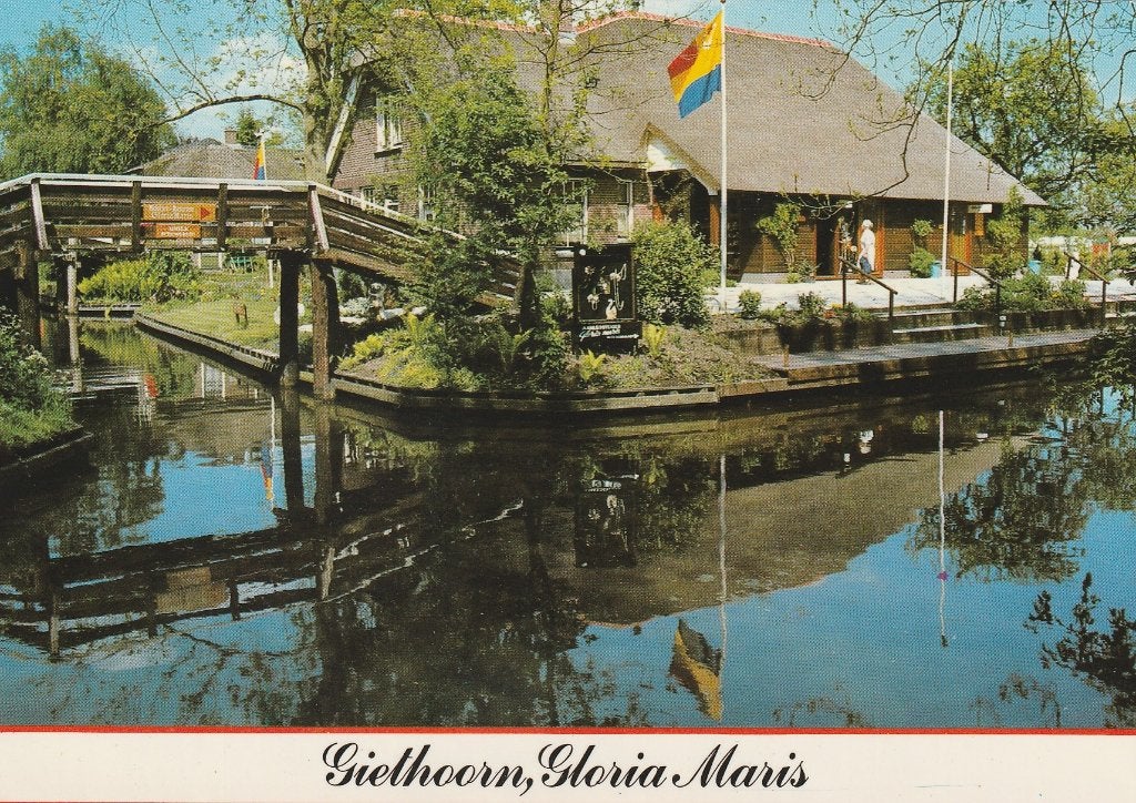 GIETHOORN Gloria Maris Schelpen Koralen Aquarium, Verzenden, 1980 tot heden, Ongelopen, Overijssel