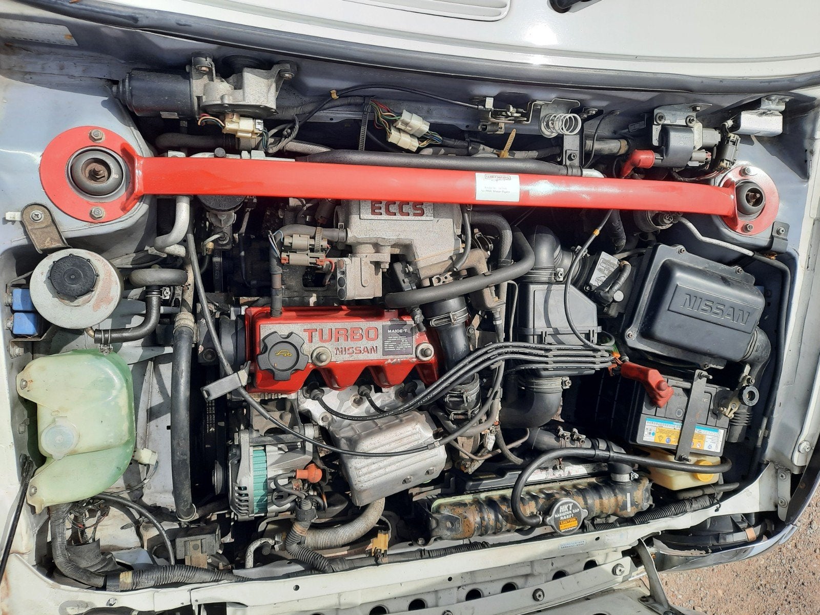 Nissan Figaro 1991 wit, foto 8
