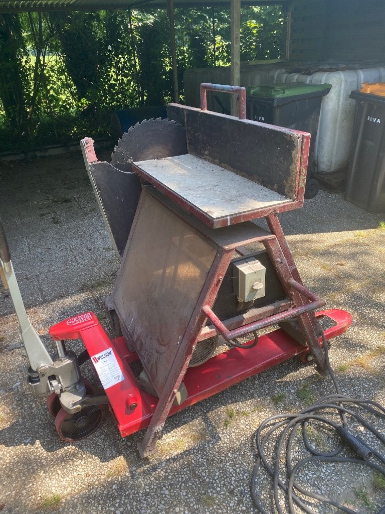 Oude afkortzaag 3 fase'n, Ophalen, Gebruikt, 70 mm of meer, Afkortzaag