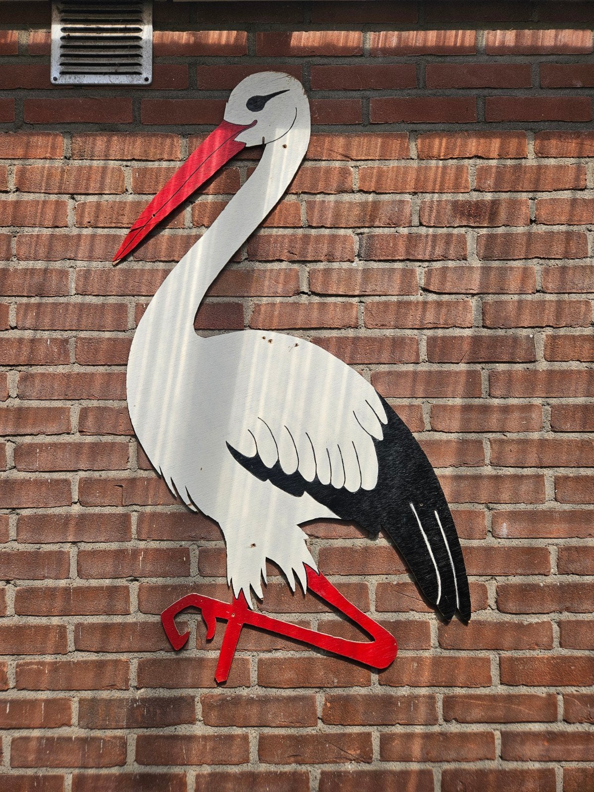 Ooievaar met de nodige vlieguren, Ophalen, Gebruikt