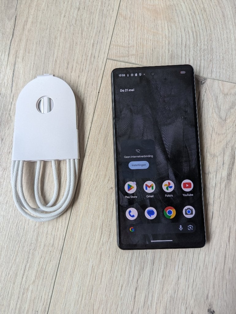Google Pixel 7 5G 128GB Dualsim €180, 128 GB, Ophalen of Verzenden, Zo goed als nieuw, Zwart