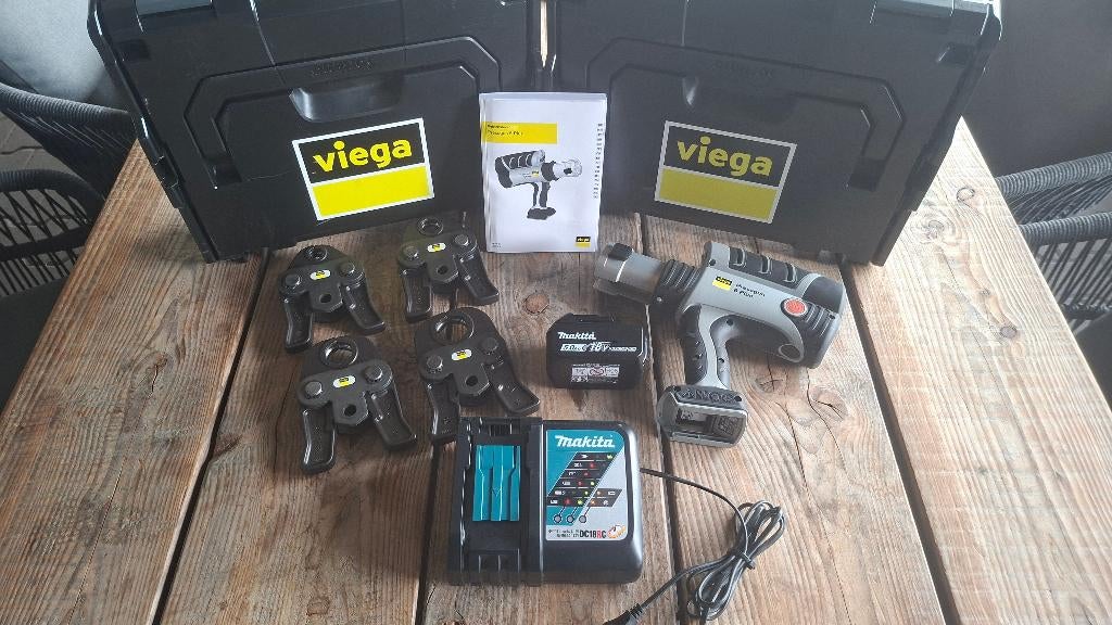 2x Viega Accu perstang! Pressgun 6 plus (Nieuw) en Picco, Doe-het-zelf en Verbouw, Gereedschap | Handgereedschap, Nieuw, Ophalen of Verzenden