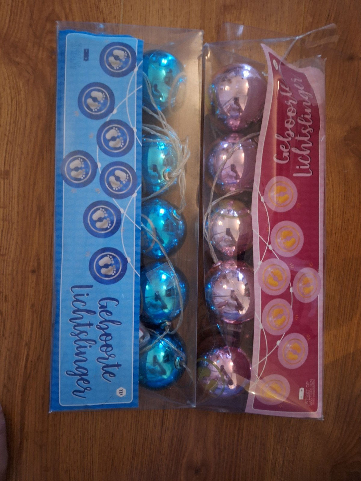 Geboorte Lichtslinger - Roze of Blauw (Nieuw), Ophalen of Verzenden