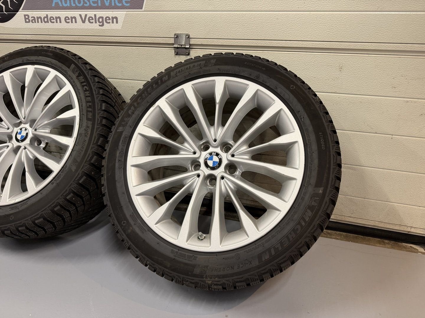 18inch Originele BMW Velgen Style 632 Zgn A merk Winterbande