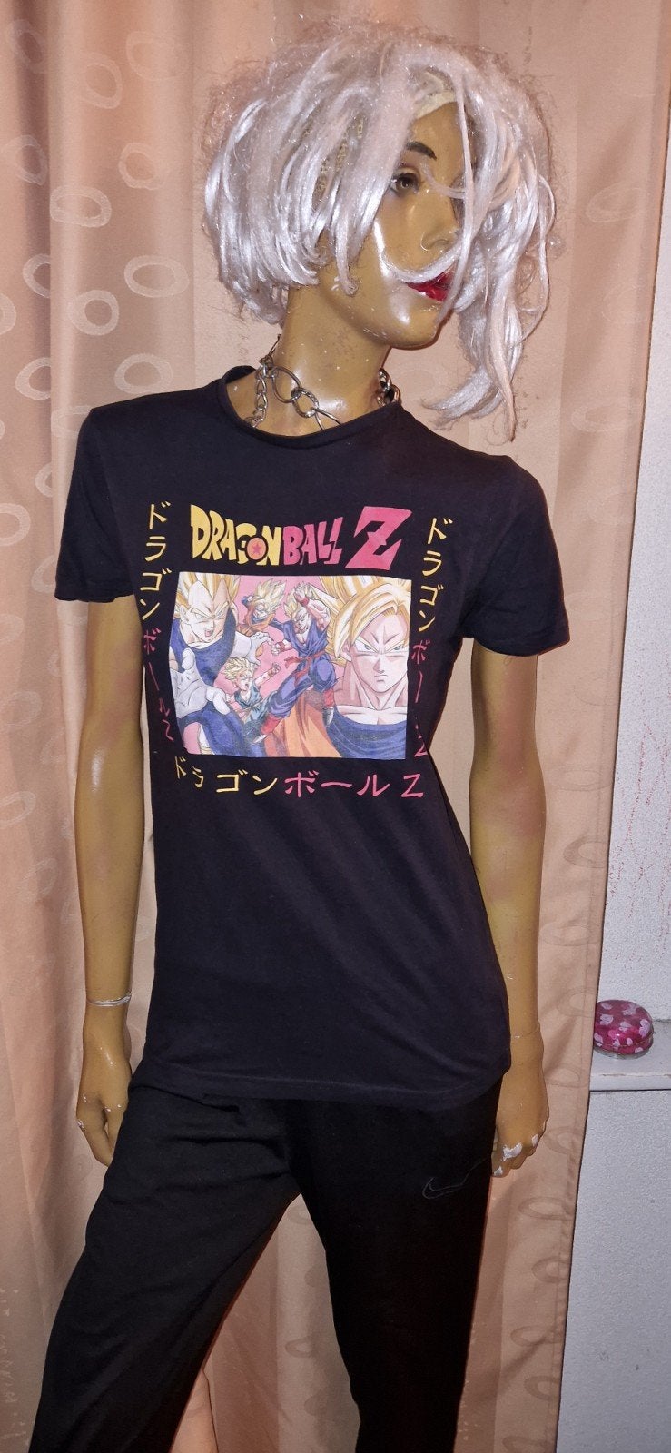 Dragon Ball Z T-shirt - Maat XS, Zwart, Ophalen of Verzenden, Zo goed als nieuw, Korte mouw
