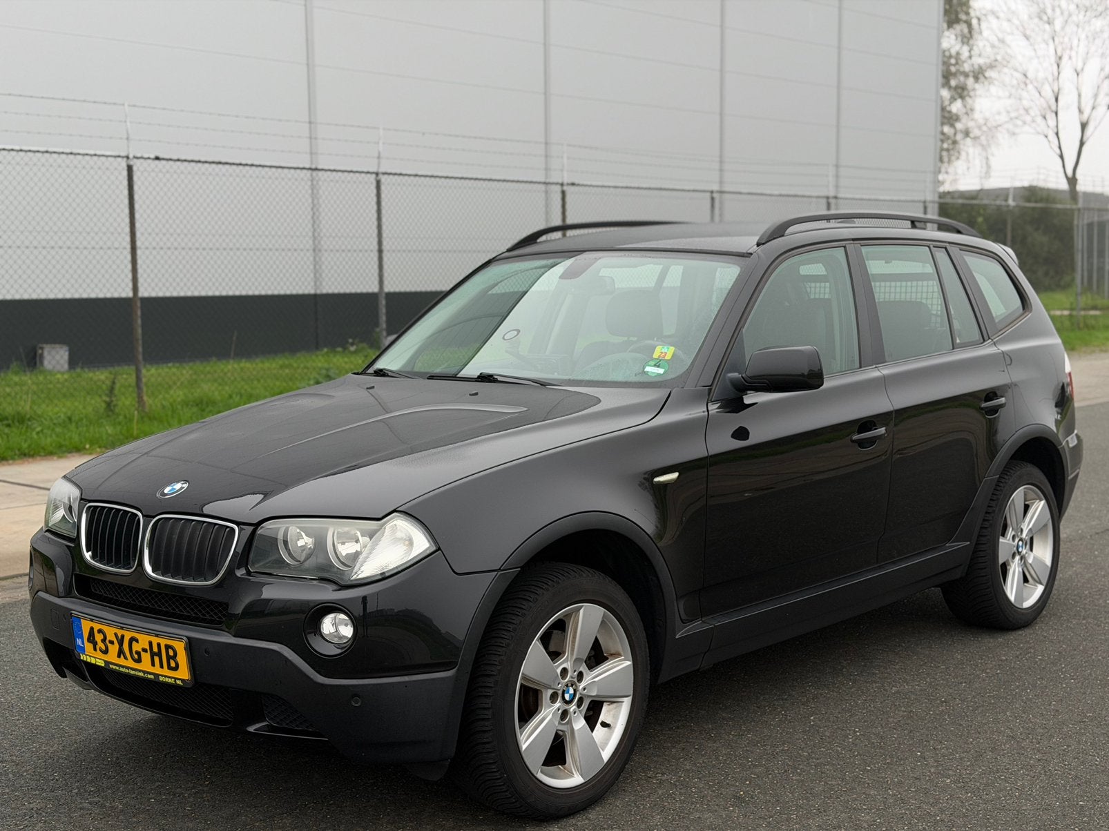 BMW X3 2.0 I 2007 Zwart / Leder / LM Velgen / Carplay