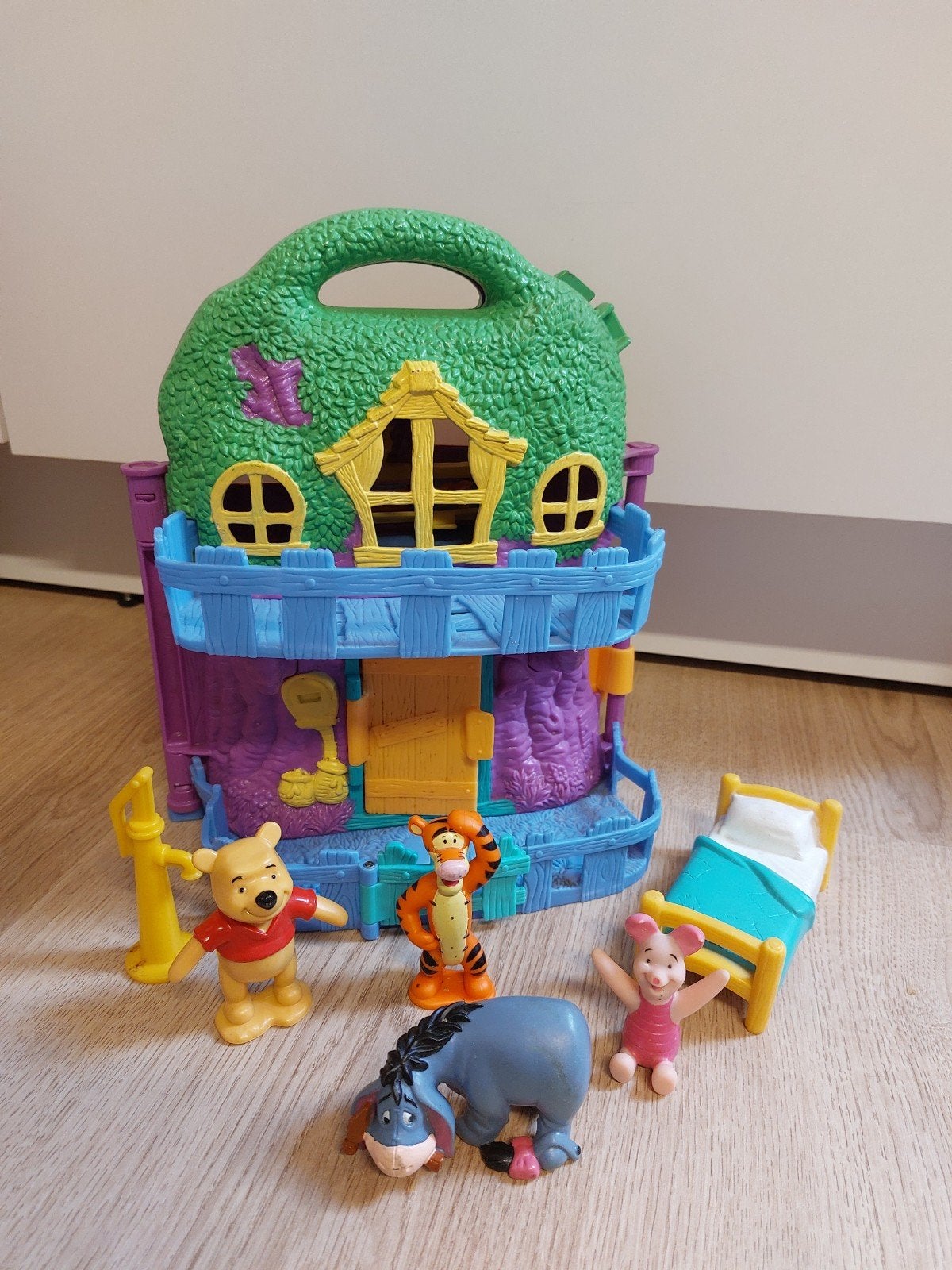 Winnie de Poeh huis met teigetje iejoor knorretje, Ophalen of Verzenden