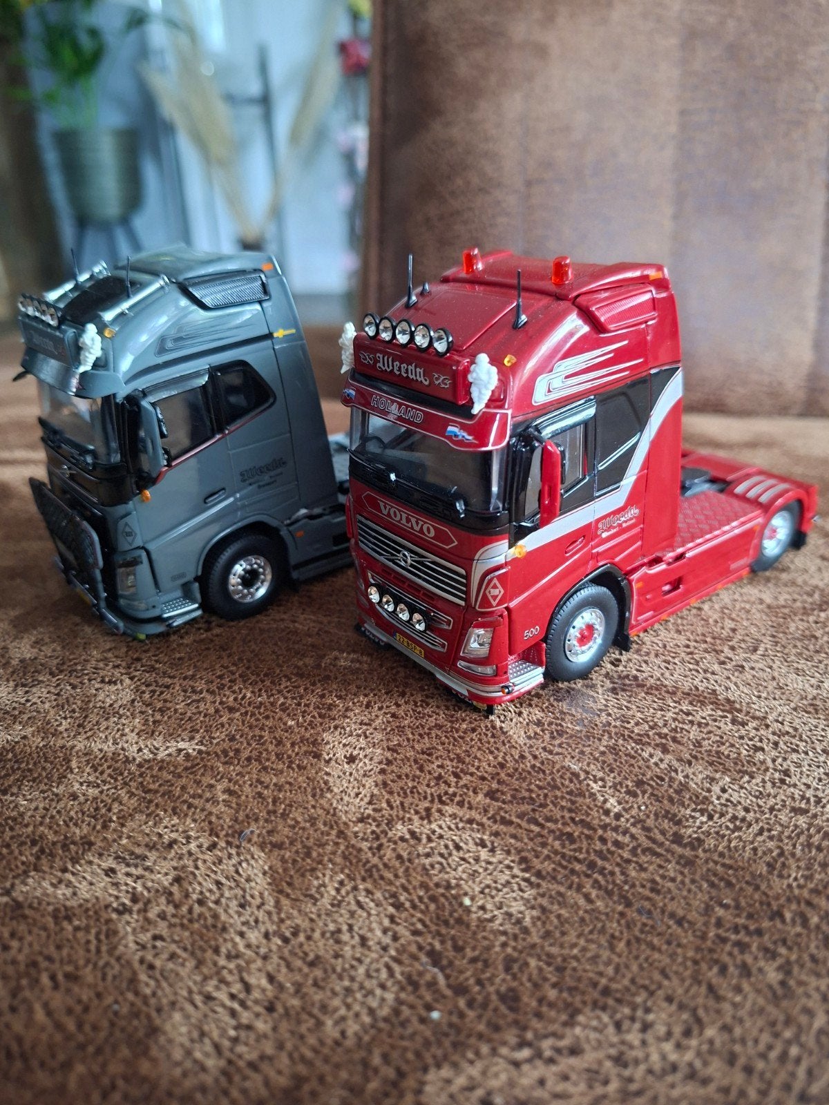 Tekno   Weeda Titan volvo set, Ophalen of Verzenden, Zo goed als nieuw, Bus of Vrachtwagen, Tekno