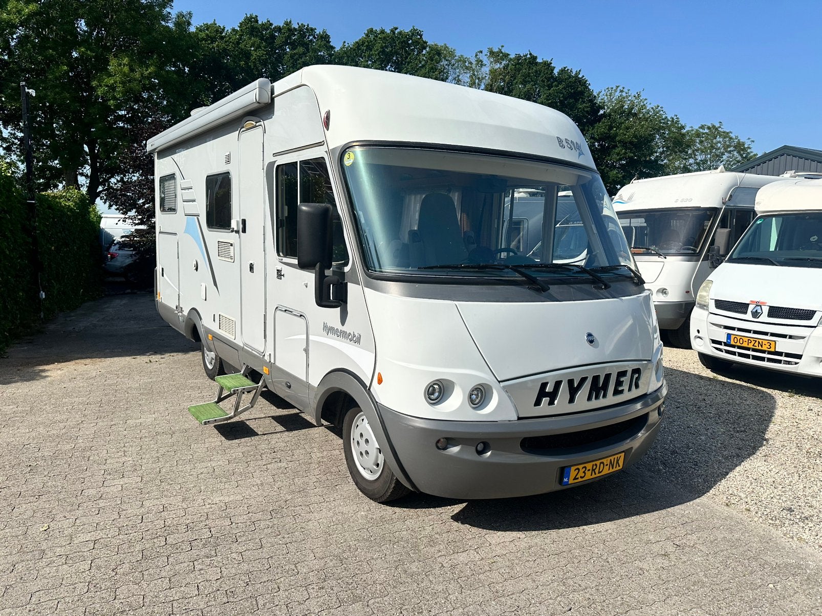 Hymer B514 airco, cruisecontrol, 1ste eigenaar, Integraal, Ringverwarming, Fiat, 6 tot 7 meter