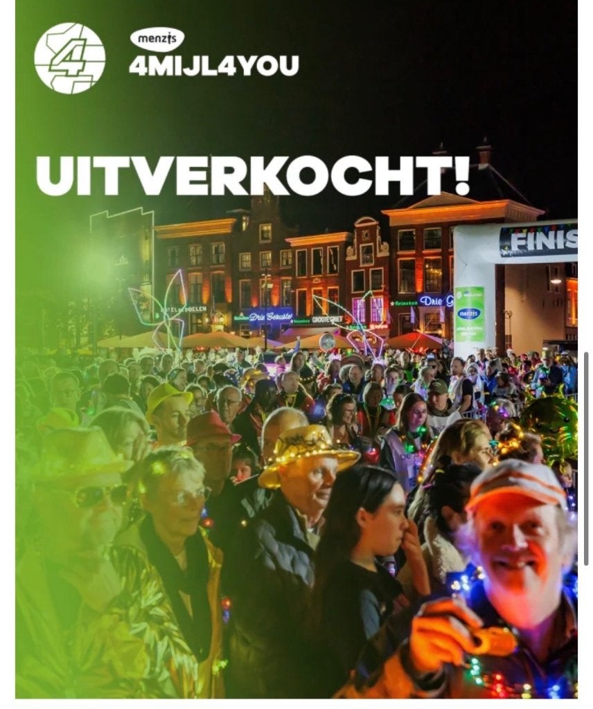 Gezocht 2x 4mijl4you tickets, Twee personen